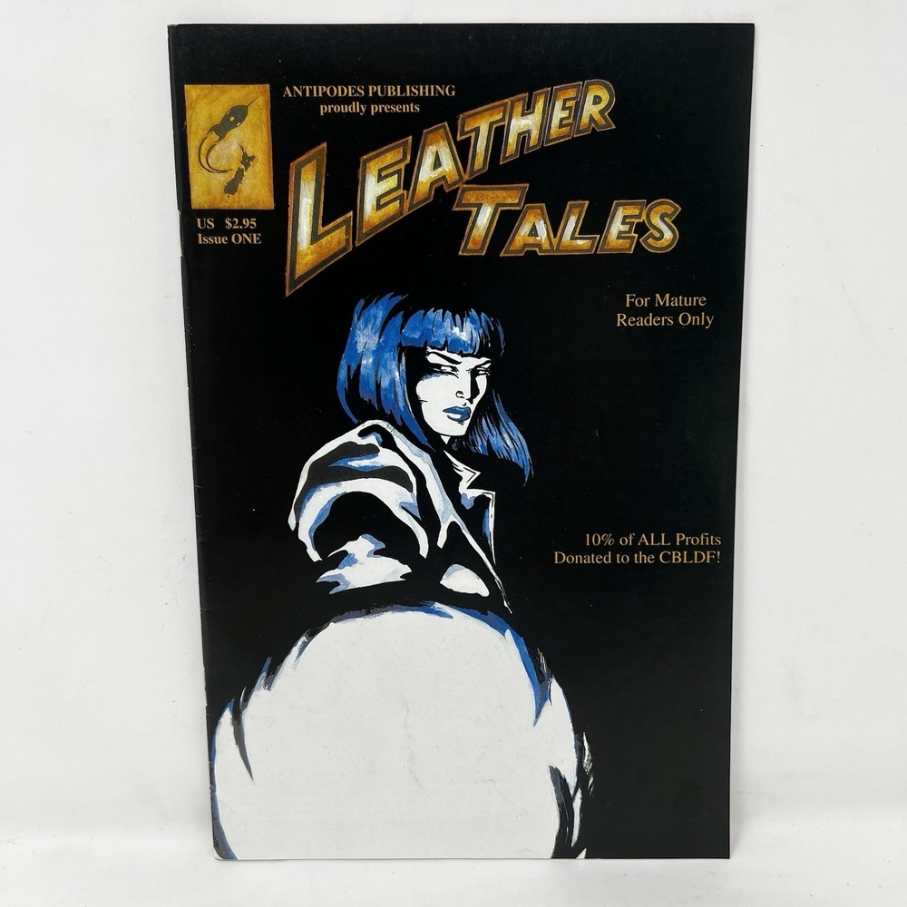 Leather Tales #1 (November 2000)‎ Antipodes Comic | Steve Malley - w/Bag+Board